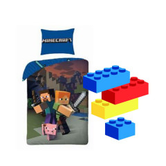 Pościel Minecraft i klocki LEGO dla Wojtka (5 lat)