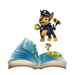 Zabawka z Psiego Patrolu i książka sensoryczna dla Kuby (3 lata)