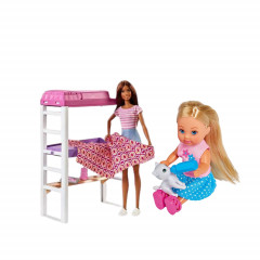 Barbie z sypialnią oraz lalka Evi dla Mileny (11 lat)
